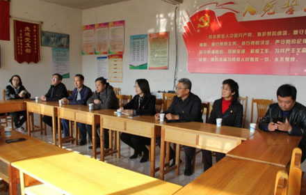 金沙9001以诚为本到历城区柳埠街道办长岭村开展联合党建和爱心捐赠活动